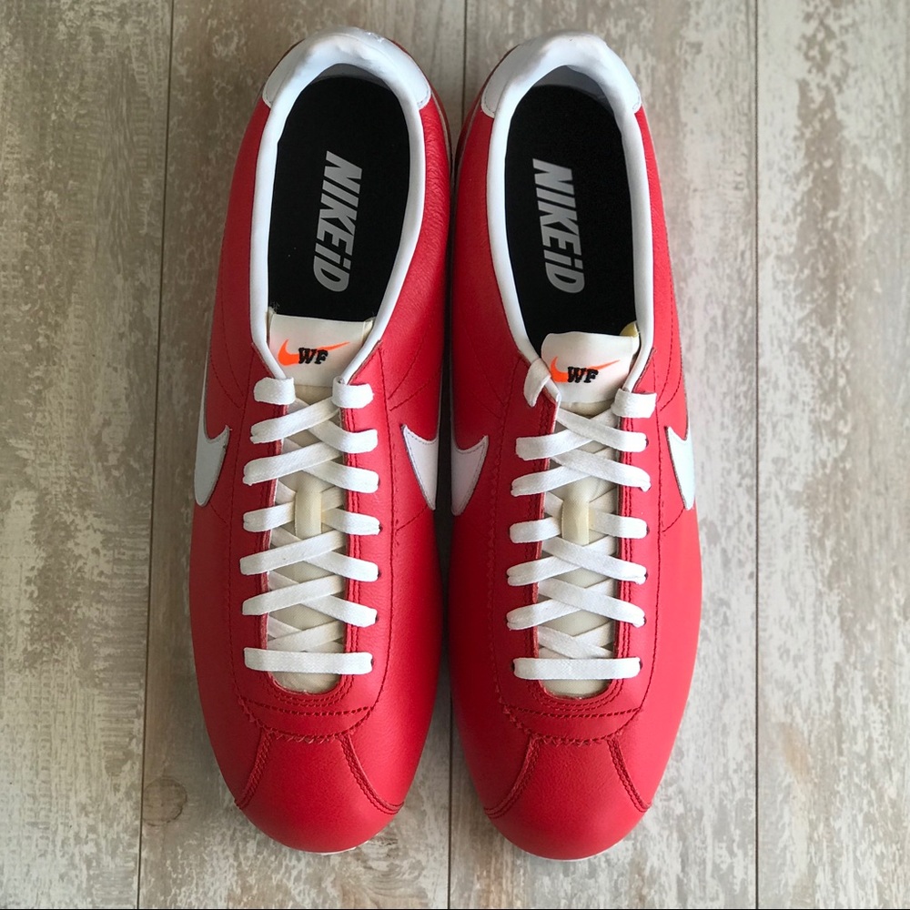 NWT Nike ID Cortez Leather Custom “WF” - Picture 3 of 8